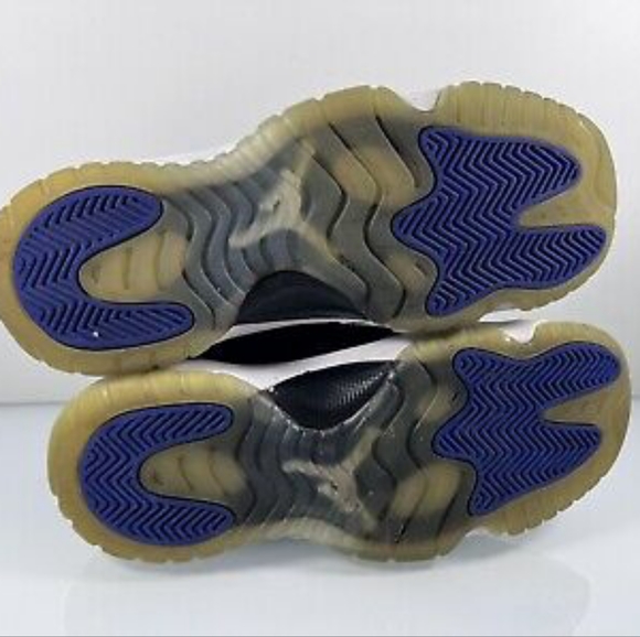 AIR JORDAN 11 XI GS BG Retro Jubilee Space Jam Sneakers EUC - Picture 14 of 16